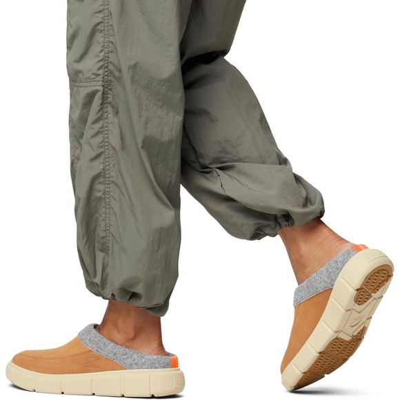 Sorel Mule Explorer III Women 9 Brown Fossil NL5253253 Suede Faux Sherling Lined - Picture 2 of 10